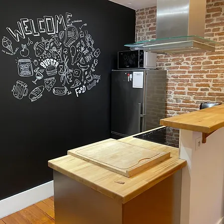 Apartment L'etage, Hypercentre Toulousain, Climatise